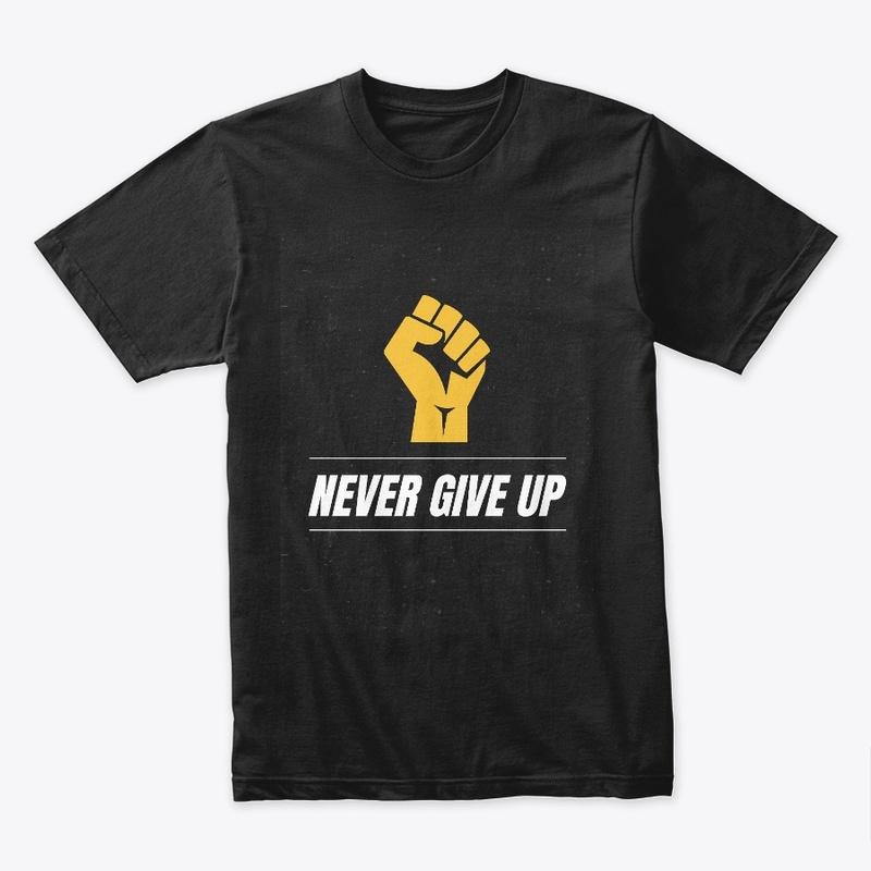 Vafmsf_USA_Never Give Up_Black